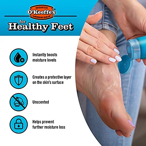 O'Keeffe's Healthy Feet Value Jar 8 Pack