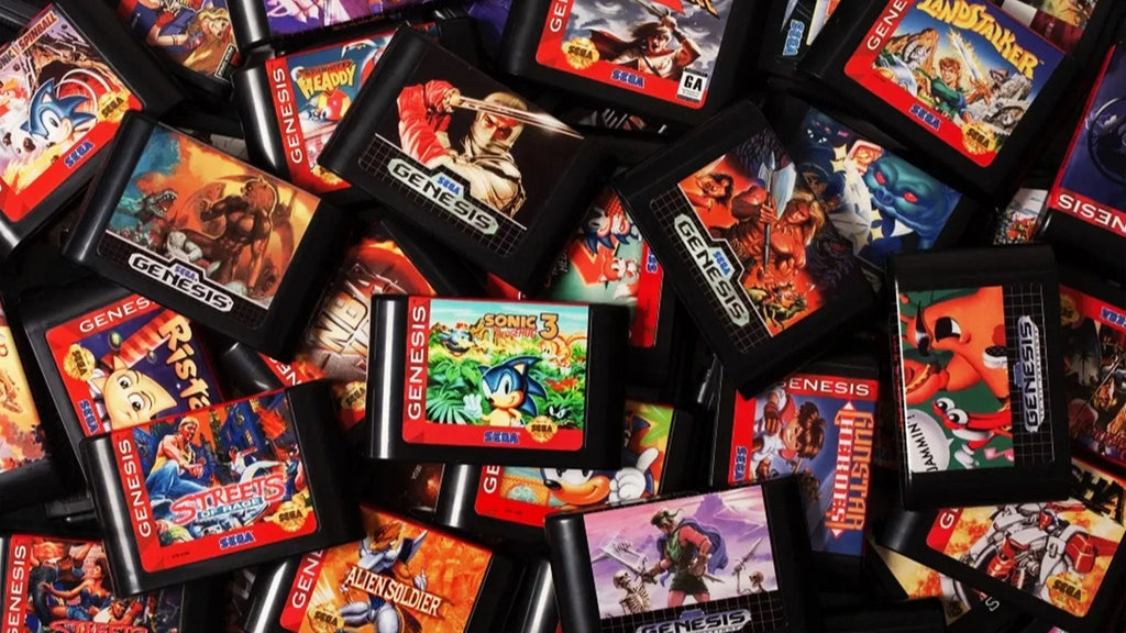 112 in 1 Sega Genesis Megadrive  Game Cartridge