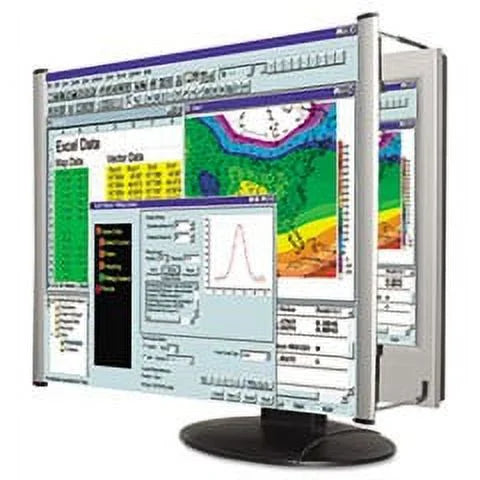 Kantek MAG19WL Magnifying Screen Filter for Widescreen Monitor Silver