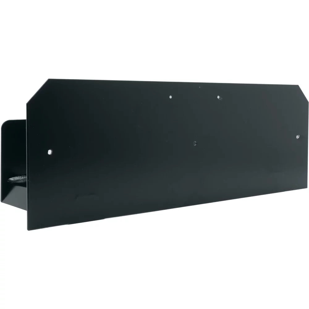 Extreme Max 5001.6142 Dual Helmet Hanger Aluminum Storage Rack Organizer for Enclosed Race Trailer, Shop, Garage, Storage - Black