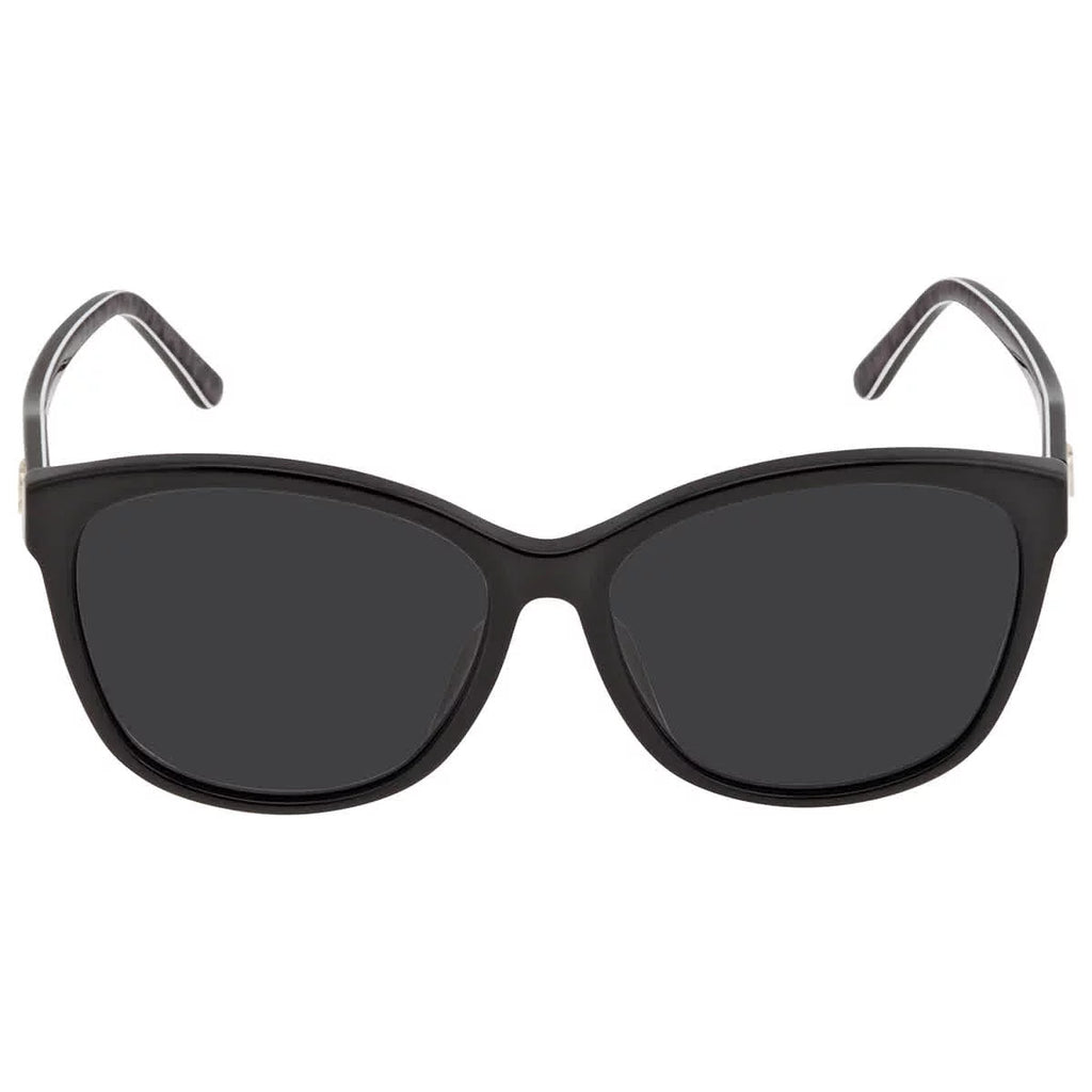Jimmy Choo Women's -01EI- Lidie 59mm Black Grey Sunglasses