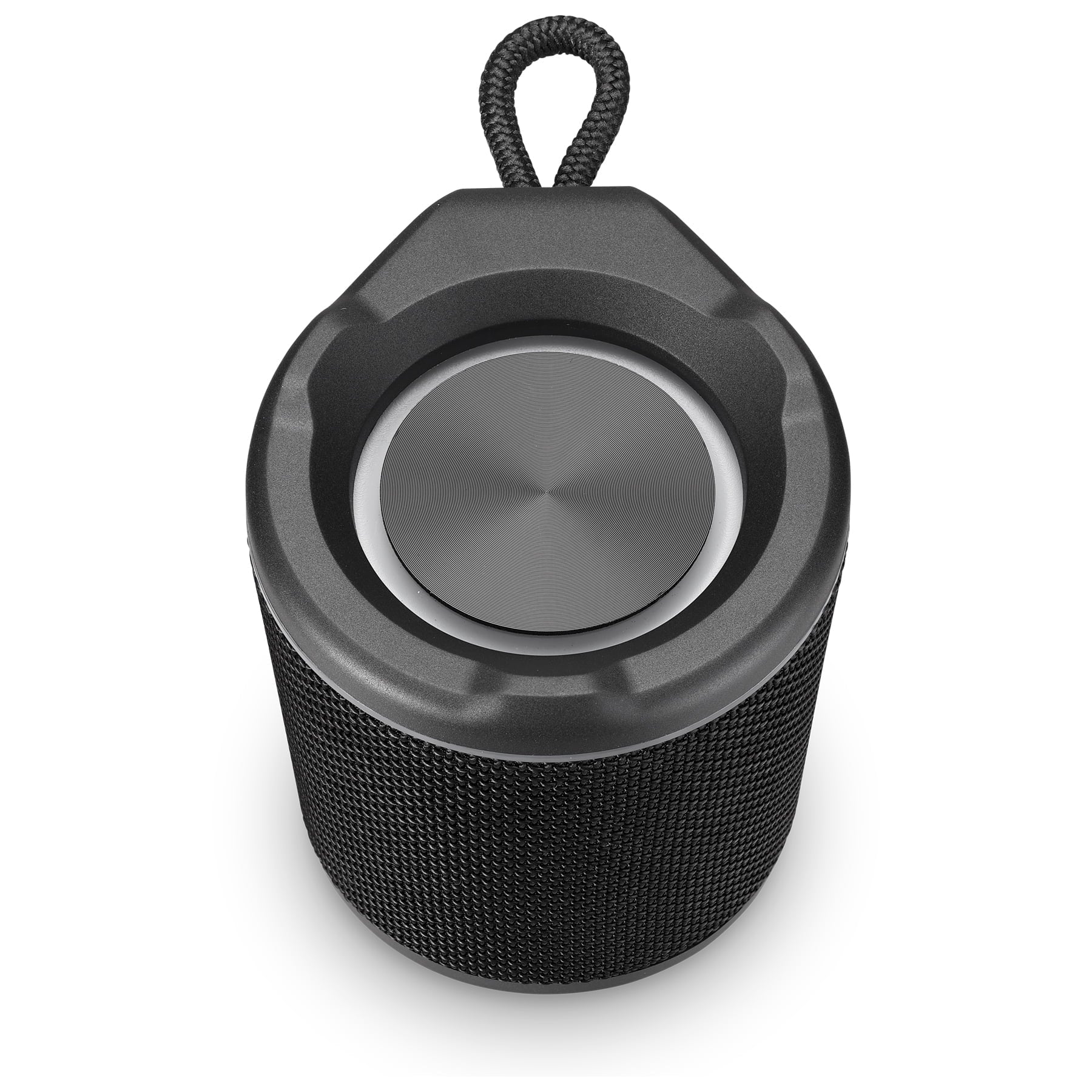 iLive Light up Bluetooth Wireless Waterproof Fabric Speaker, ISBW103B, Black