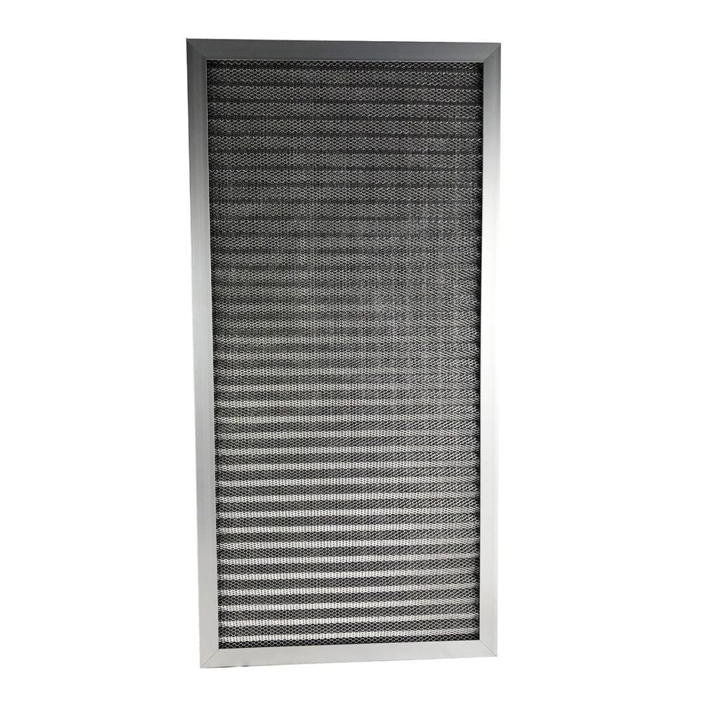 Aluminum Electrostatic Air Filter (12 " x 24" x1"), Furnace Central  Filter, Washable Metal  Air Filter