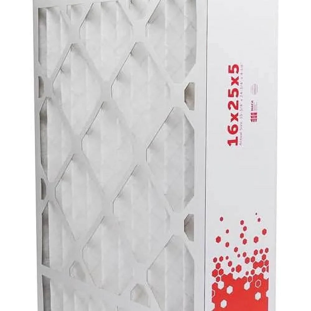 16X25x5  8   Furnace Air Filter Replacement For X0583 X6670 X6672, Dust 2-Pack, Made In The