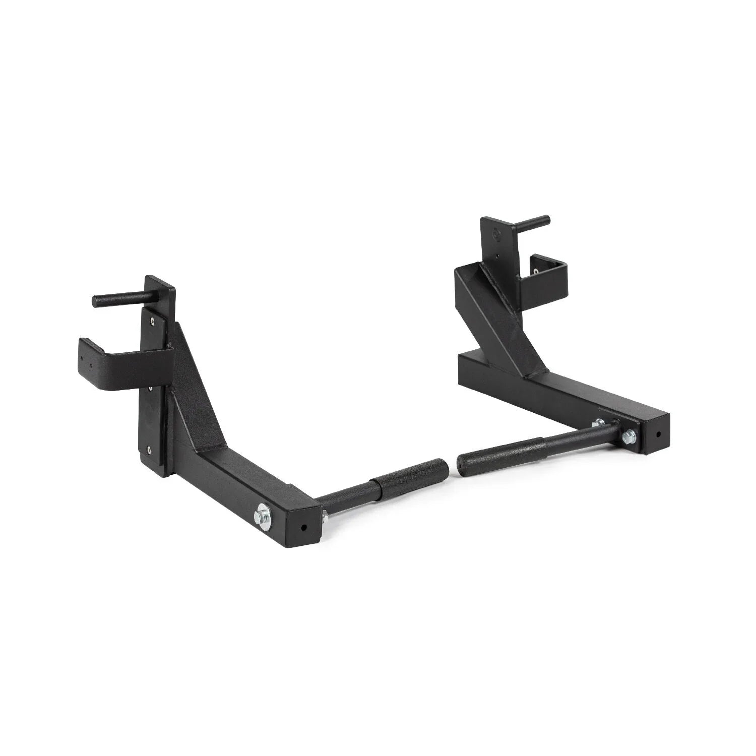 Titan Fitness X-3 Series Dip Bars, J-Hook Style Rack Mounted Dip Attachment, 880  Capacity, Fits 3” X 3” Tubular Steel
