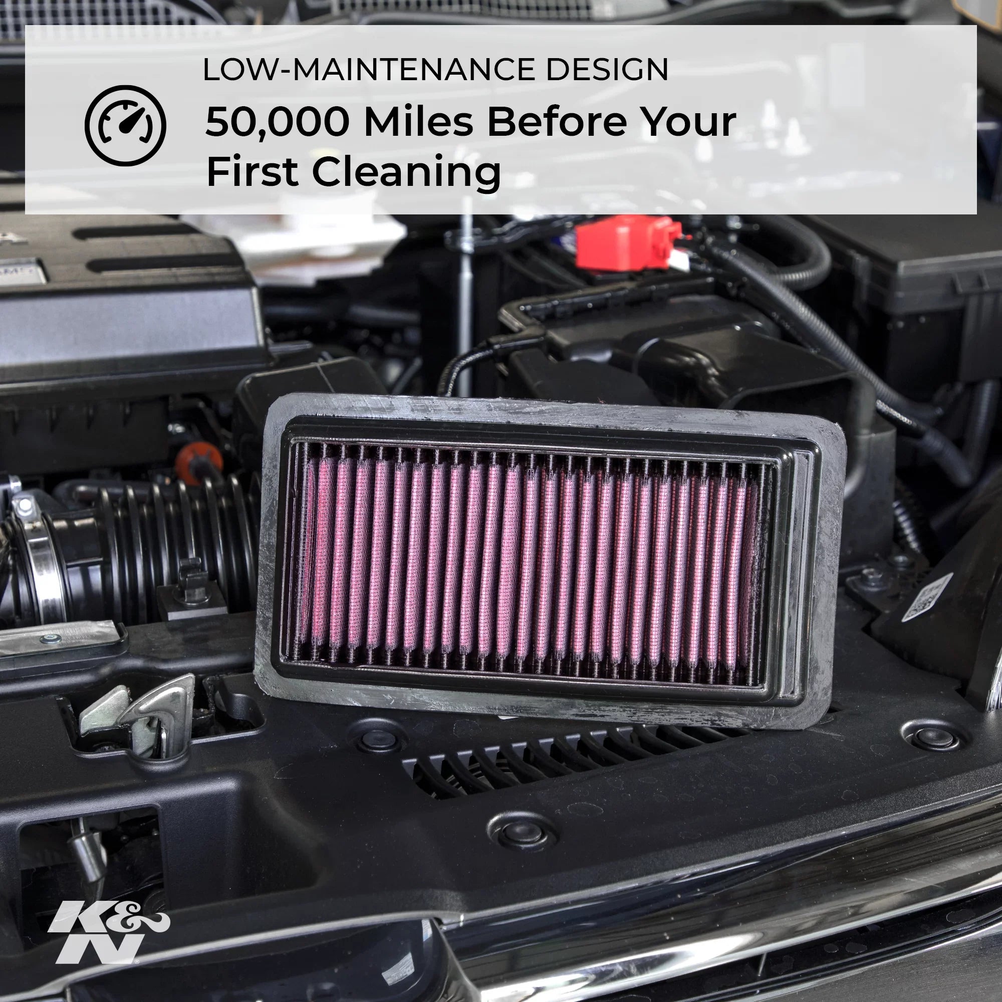 K&N Engine Air Filter: High Performance, Premium, Washable, Replacement Filter: 1994-2009 // (A4, A6, RS4, S4, S6, Allroad I, Allroad Quattro, Passat, Superb), 33-2125