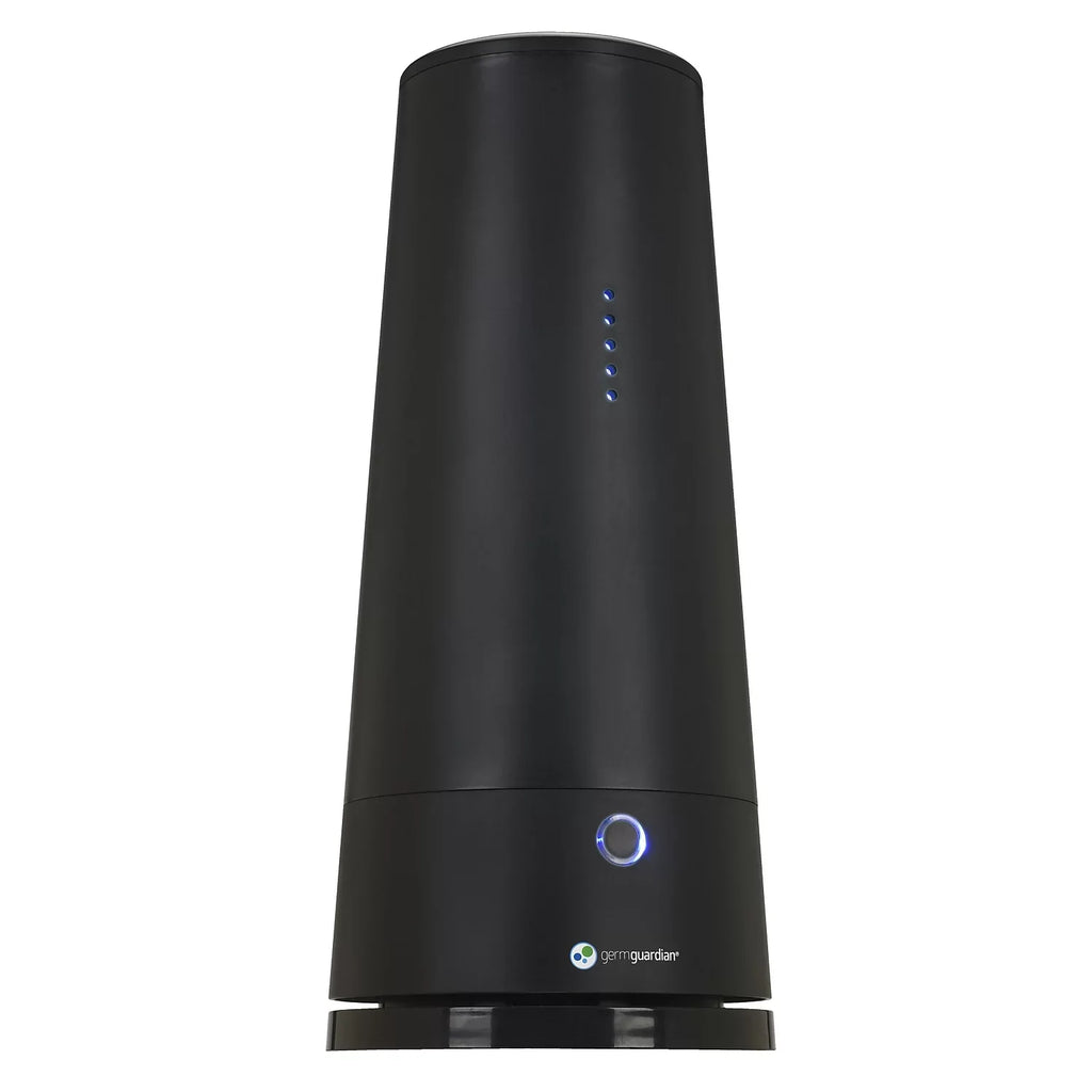 GermGuardian Tabletop -C Air Sanitizer with 2 Speeds Reduces Odors and Germs, GG3000BCA, Black