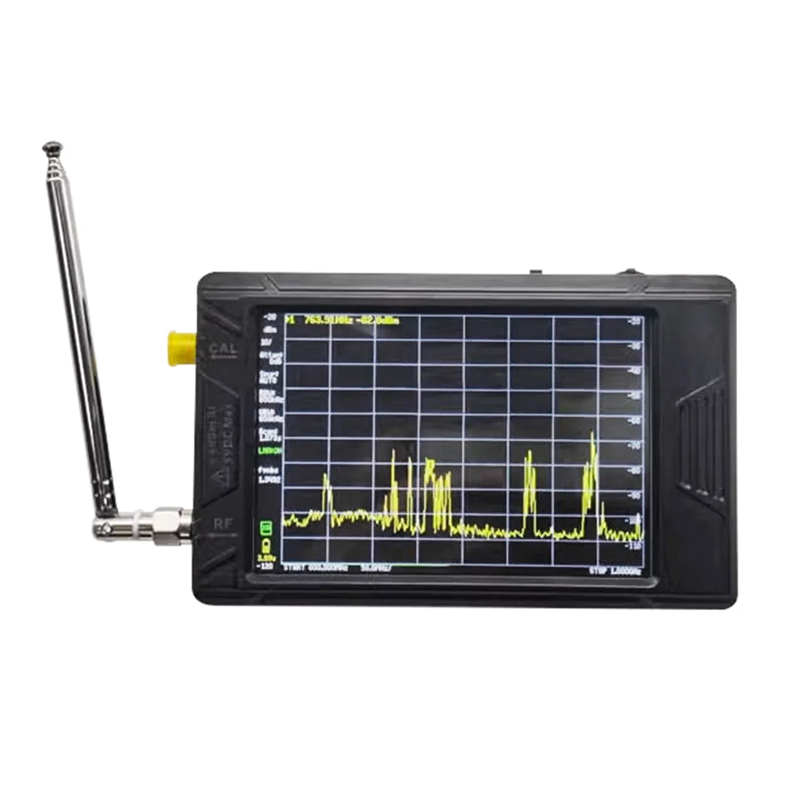 For TinySA  Handheld Tiny Spectrum Analyzer 4"  Touch 100K-5.3GHz