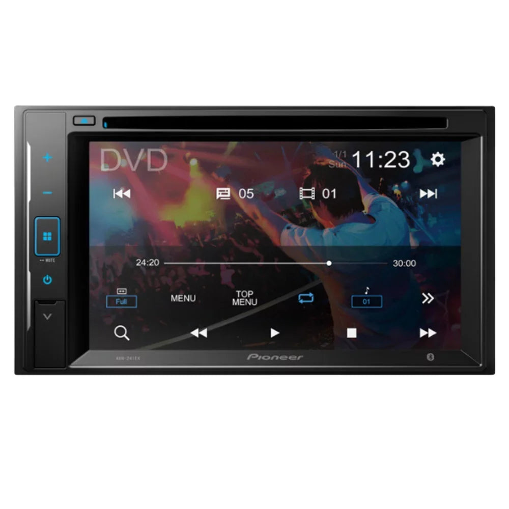 KIT2533 Bundle With Pioneer Multimedia  Car Stereo Installation Kit with Receiver - For 2007-2010 Ford Expedition / Bluetooth Touchscreen, Backup Camera, Double Din Dash Kit (5Item)