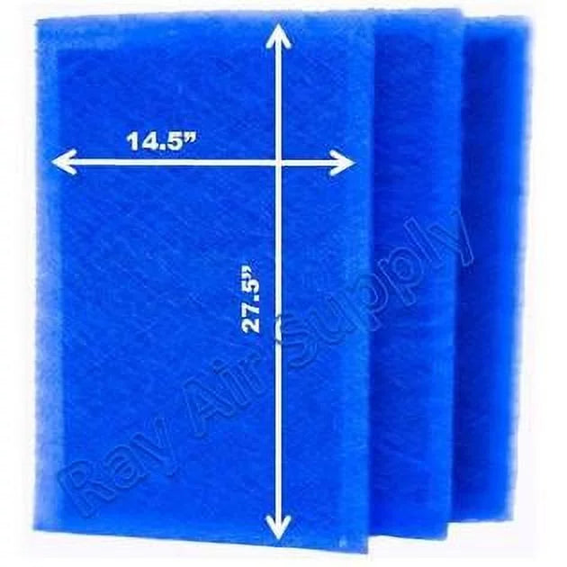 16x30 Replacement Filter Pads Compatible with MicroPower Guard Air Cleaner (3 Pack)