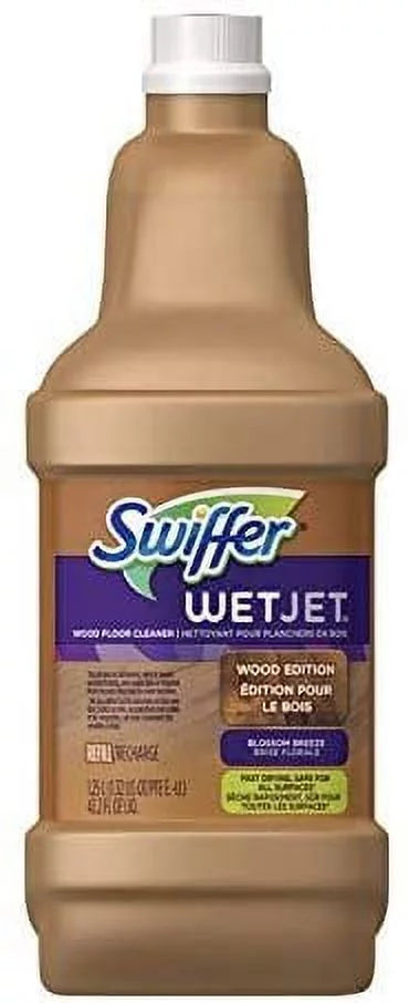 Swiffer WetJet Inviting Home Scent Floor Cleaner 1.25 L Liquid - Case of: 4
