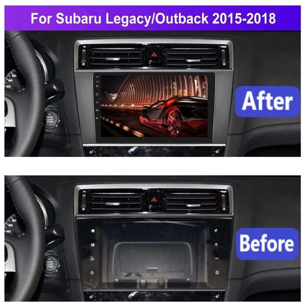 Upgrade Your Subaru Legacy Outback with Android Carplay  9IN Touchscreen Optimize Daily Commutes High-Quality Audio Streaming