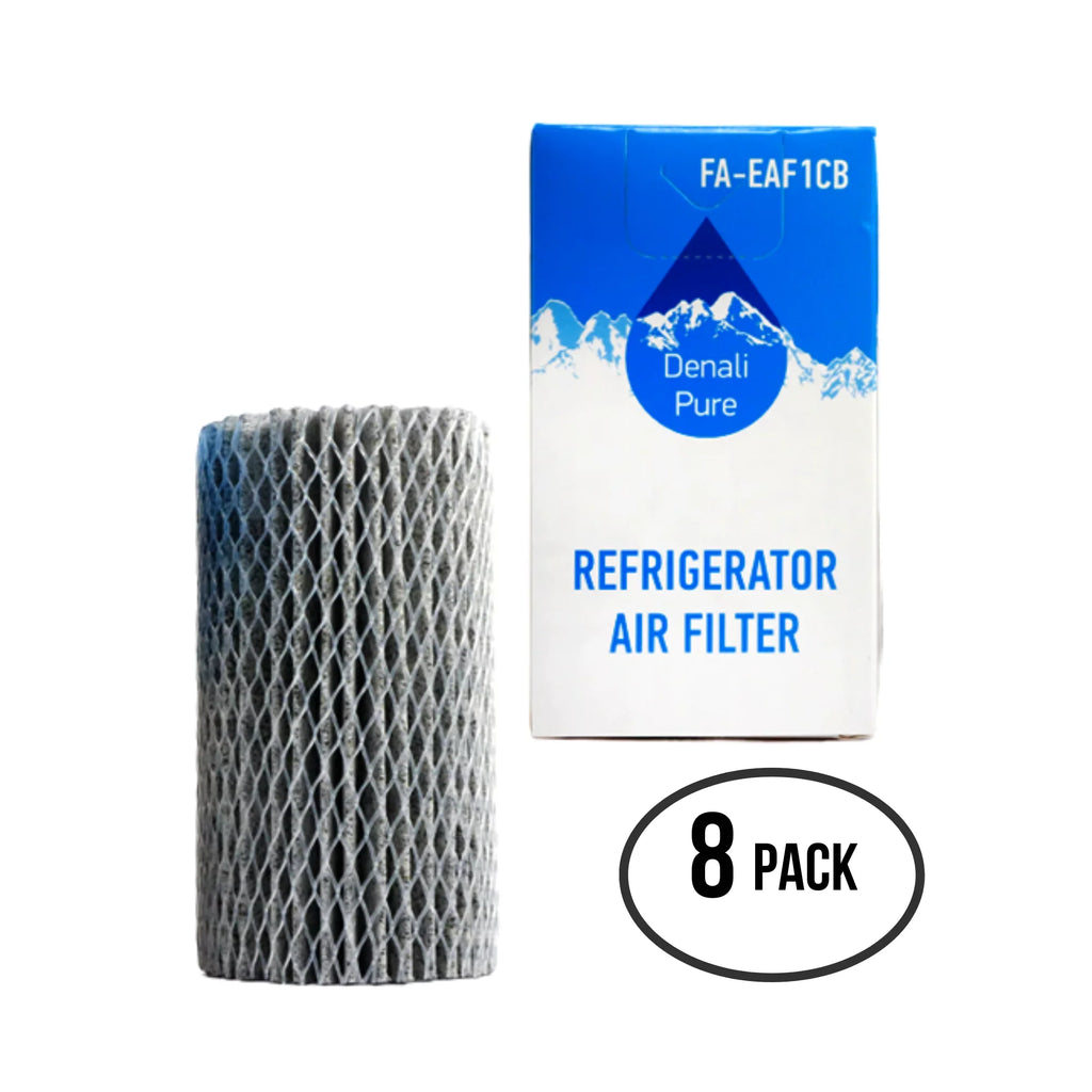 8-Pack Replacement for Electrolux EW23SS65HB5 Refrigerator Air Filter - Compatible with Electrolux EAF1CB, 46-9917 Fridge Air Filter