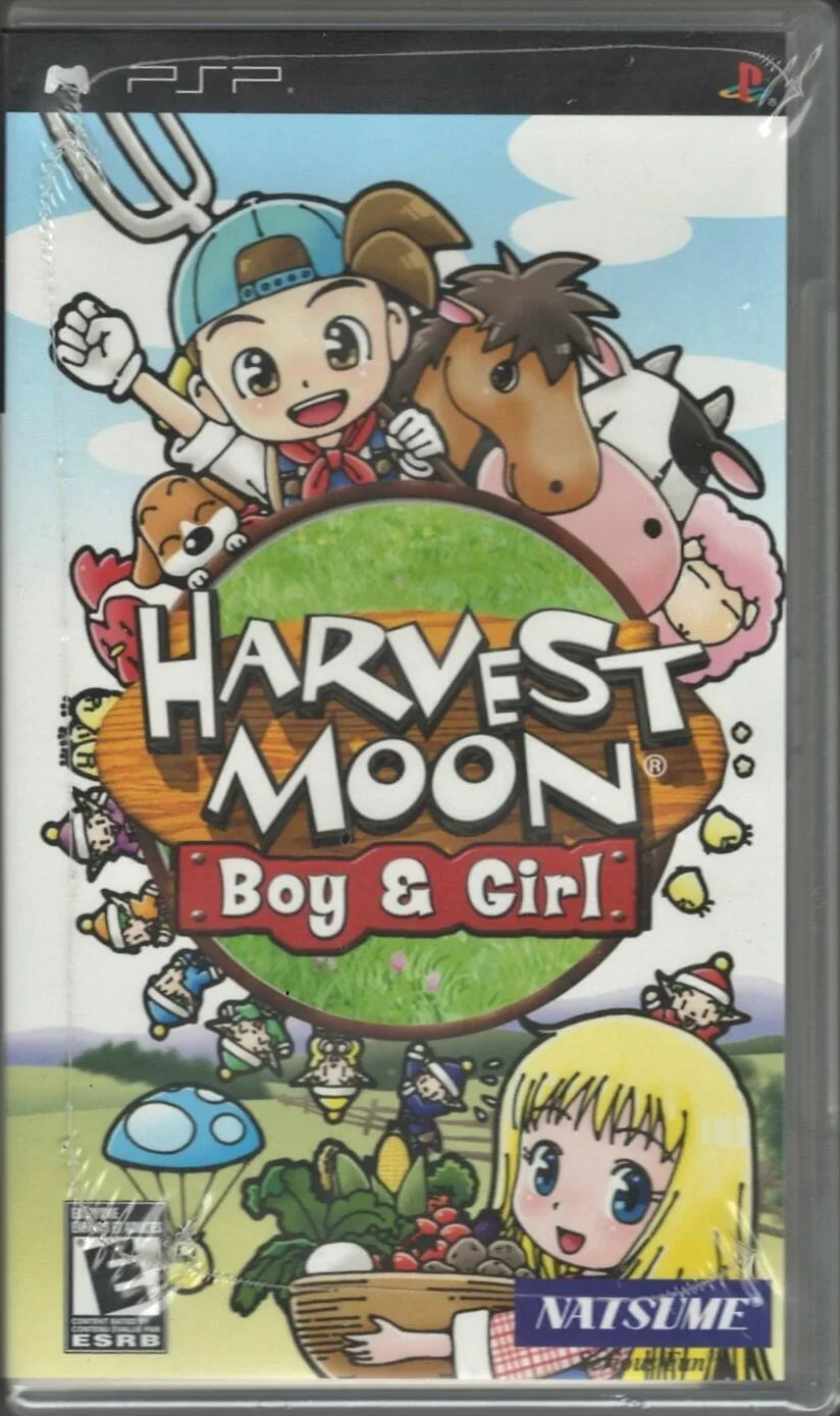 Harvest Moon: Boy & Girl  (Brand New Factory Sealed  Version) Sony , Son-719593110033