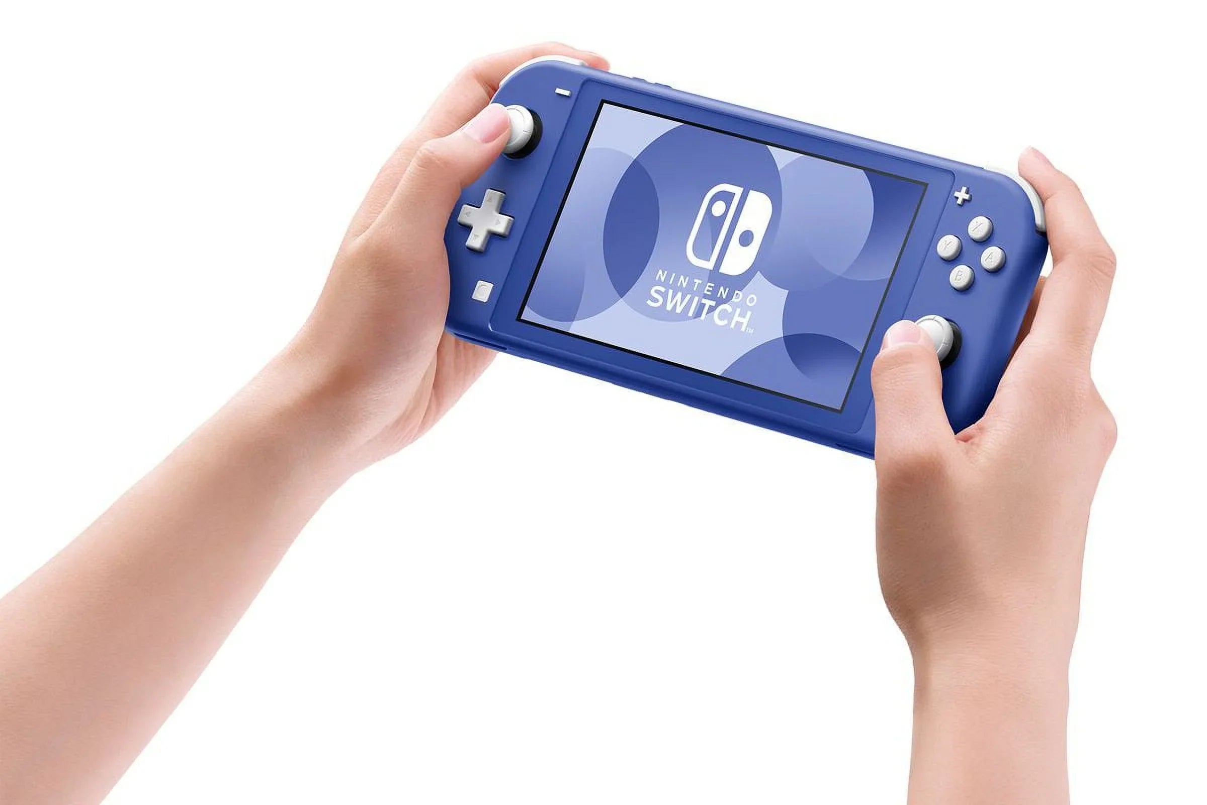 Nintendo Switch Lite Blue, Super Smash Bros. Ultimate & Mytrix Accessories