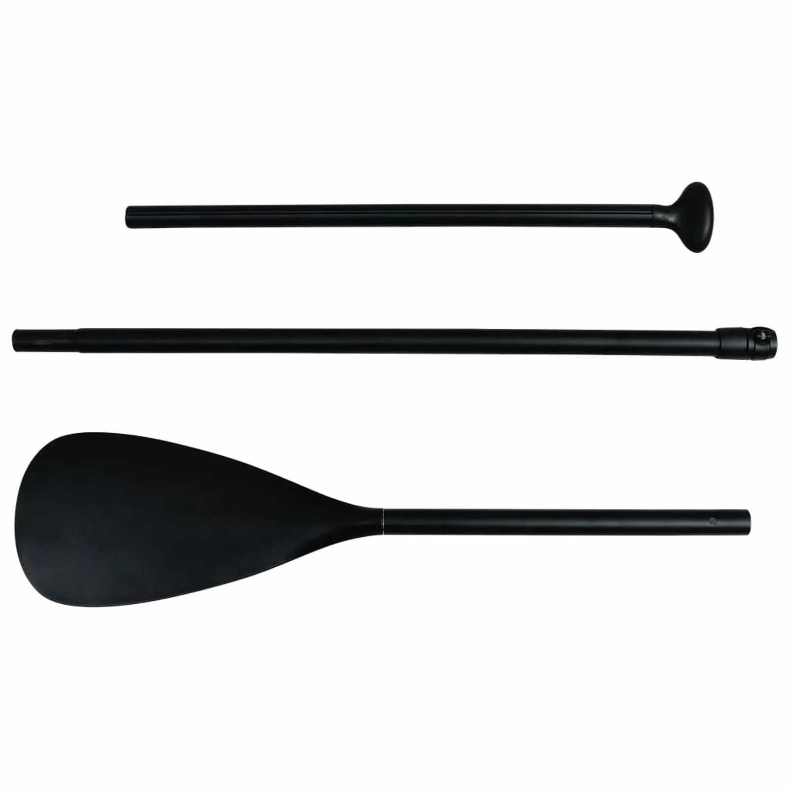 Inflatable Paddleboard Set Black and White
