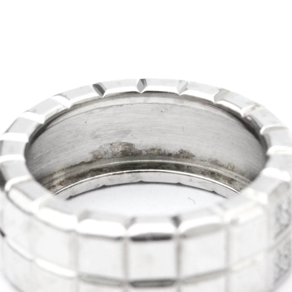 Pre-Owned Chopard Ice Cube 82/3790 White Gold (18K) Fashion Diamond Band Ring (Good)
