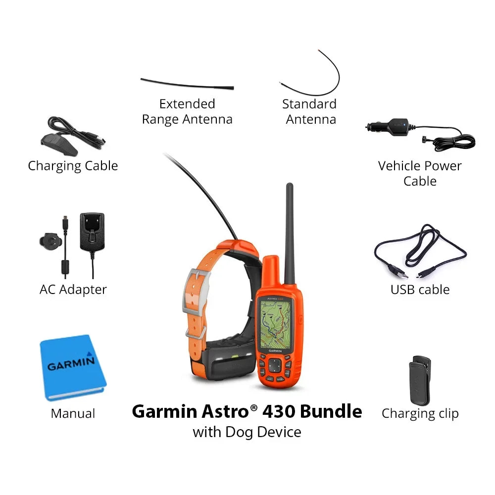 Garmin Astro 430/T 5 Mini Bundle Dog Tracking  System