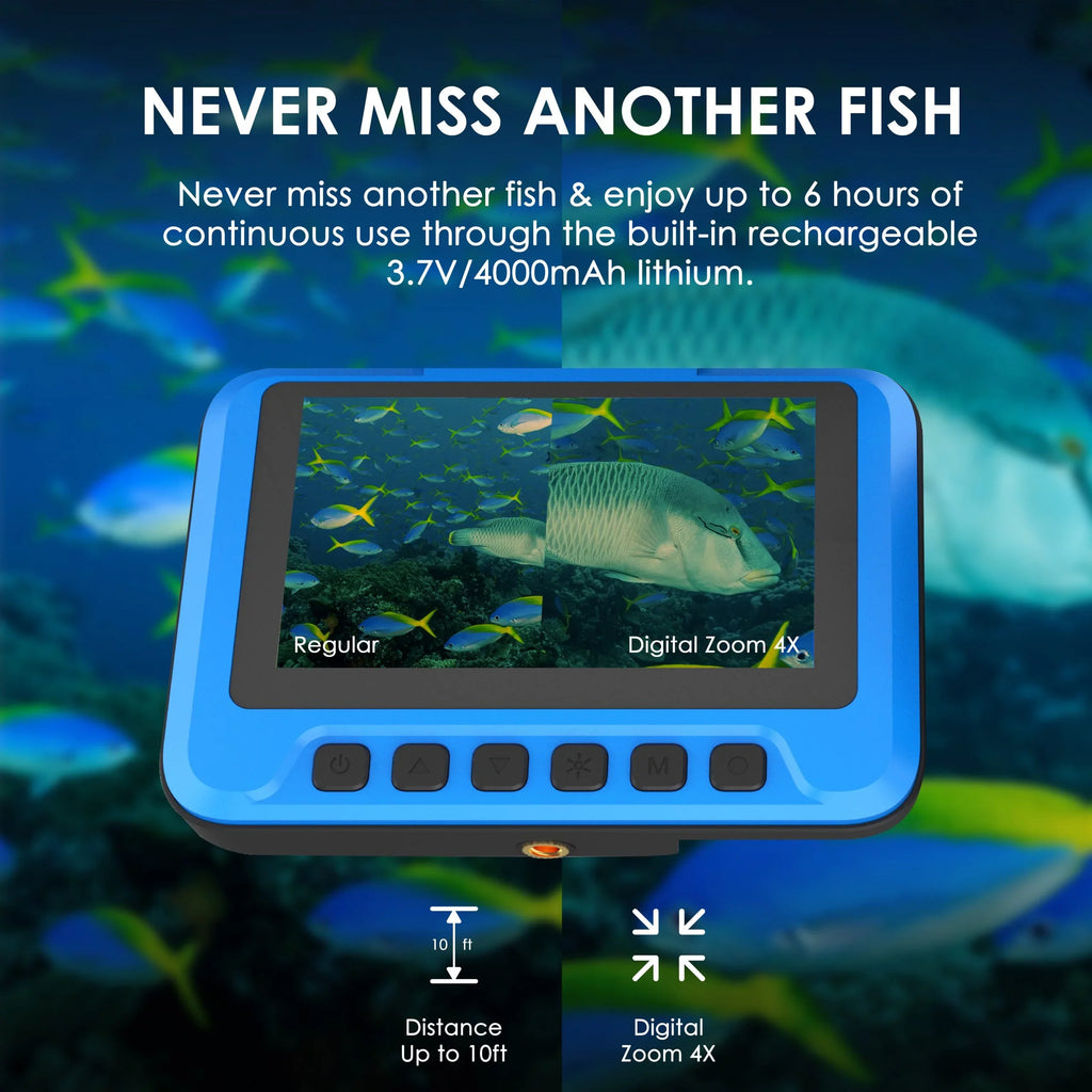 Rexing FC1 Underwater Fishing Camera w/ Winding Spool