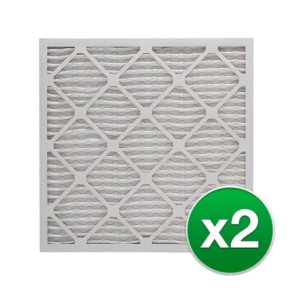 Pleated Air Filter For Honeywell FC100A1029  16x25x4  8 (2 Pack)