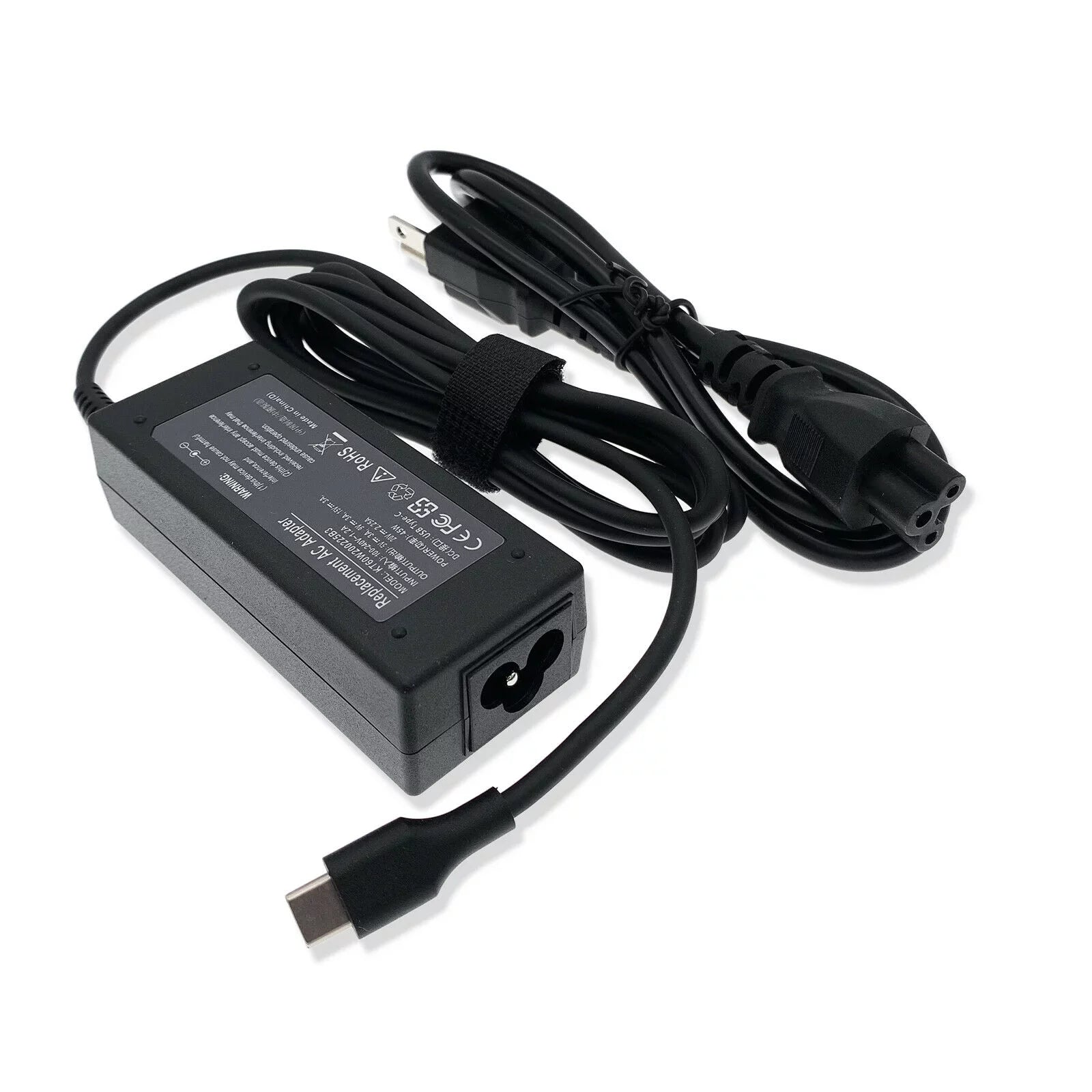 For Dell  13 7390 P82G003 2-in-1 Laptop 45W -C  Adapter Charger Cord