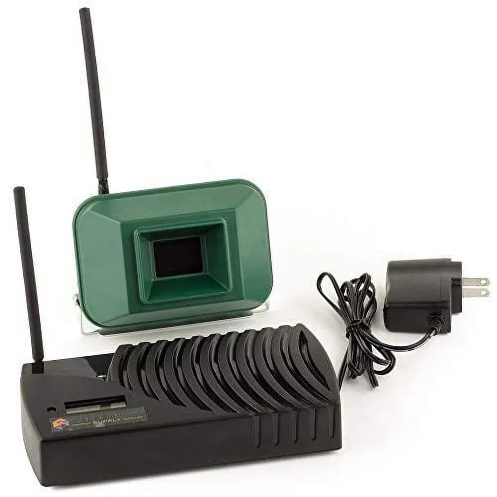Driveway Informer Wireless Driveway Alarm- Made Driveway Alarm Long Range 1000' Transmitter & Receiver Included In Kit-Driveway Alarm Sensor Detects Vehicles & People-Ideal for Home & Bus