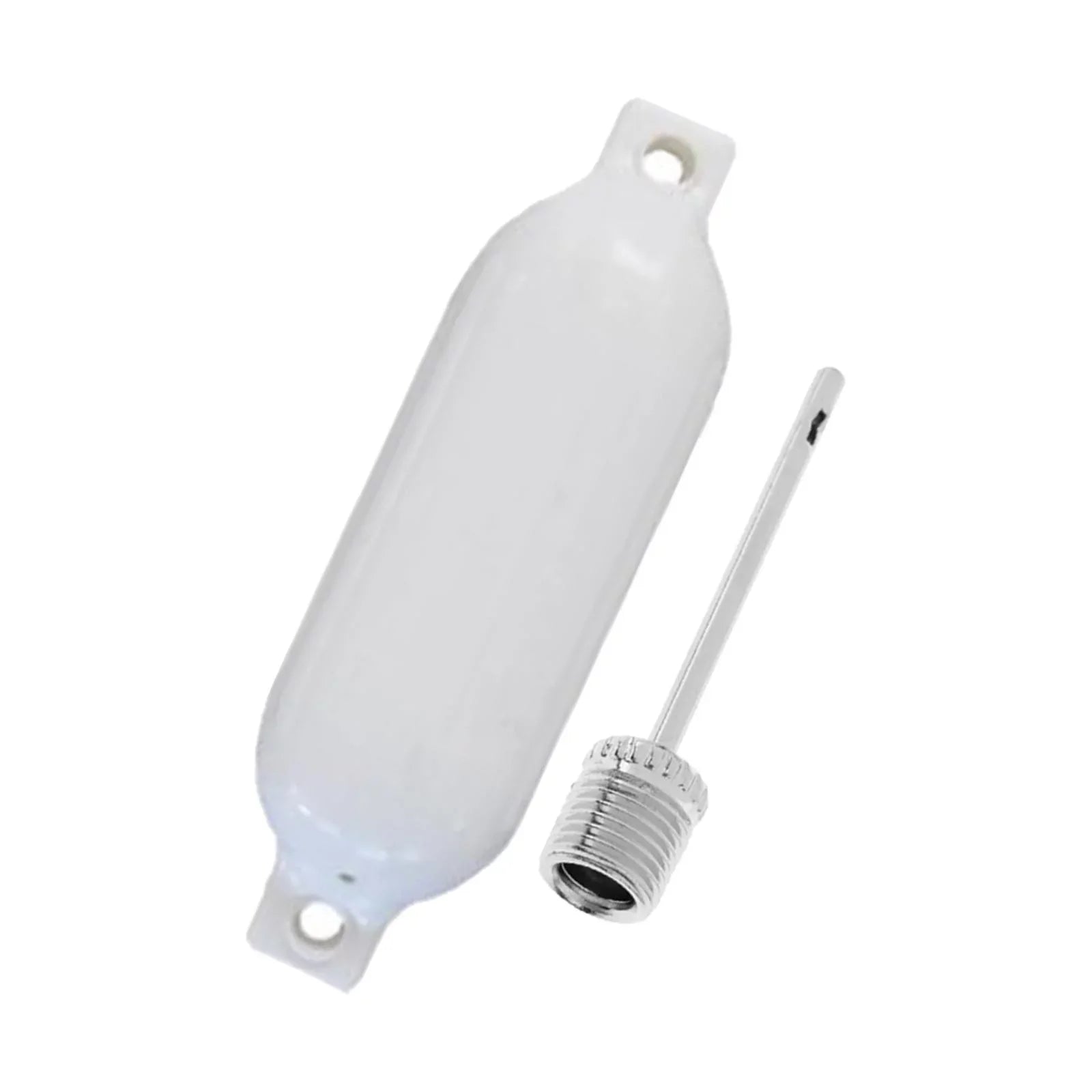 Boat Ribbed Inflatable Boat Bumpers for Bass Boats Fishing Boats White
