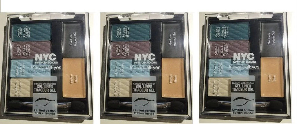3  New York Individual Eyes Eye Shadow Primer Base & Illum, 003, Blue Skies