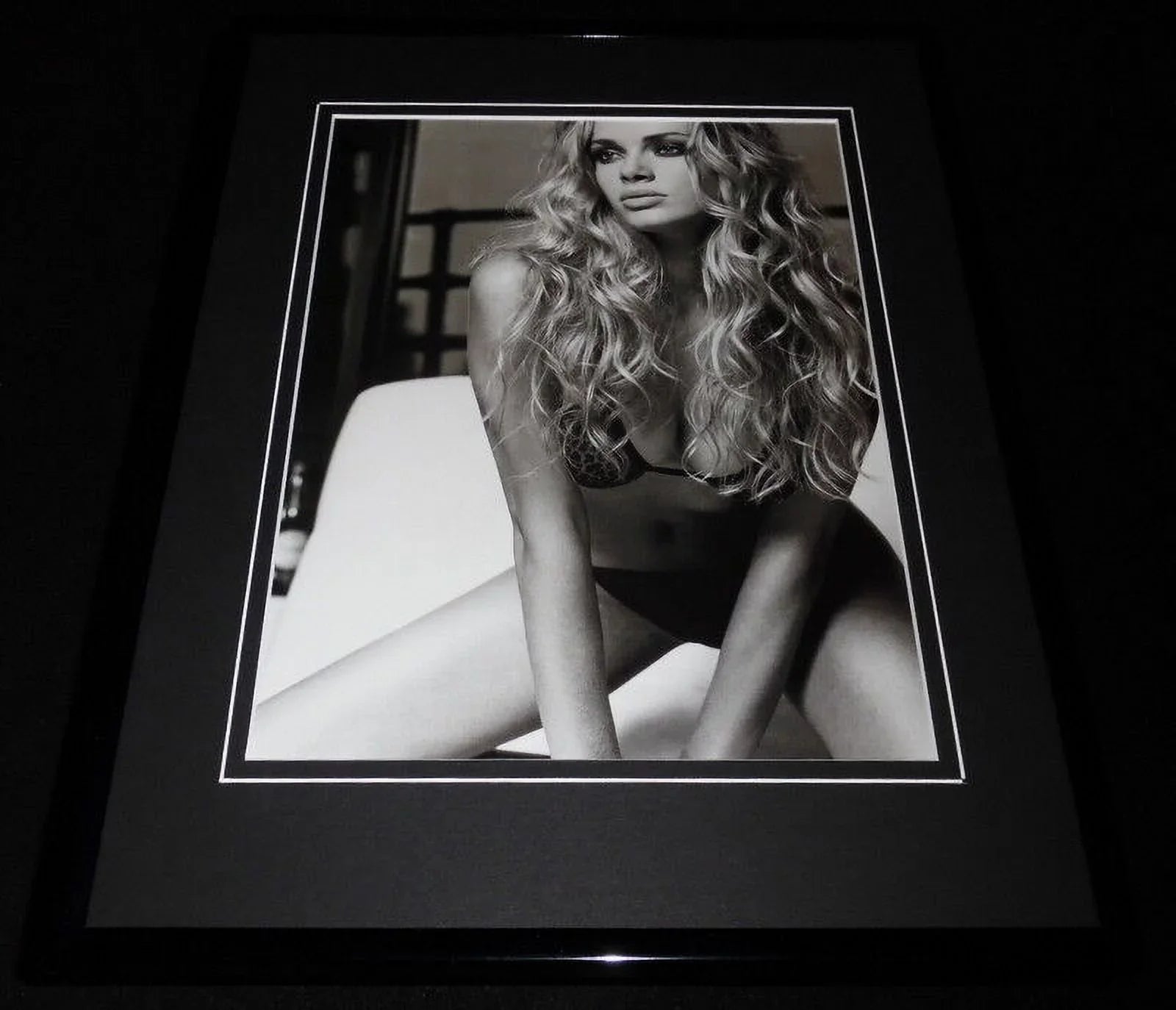 Amanda Marcum Framed 11x14 Lingerie Photo Display Andy Enfield Wife