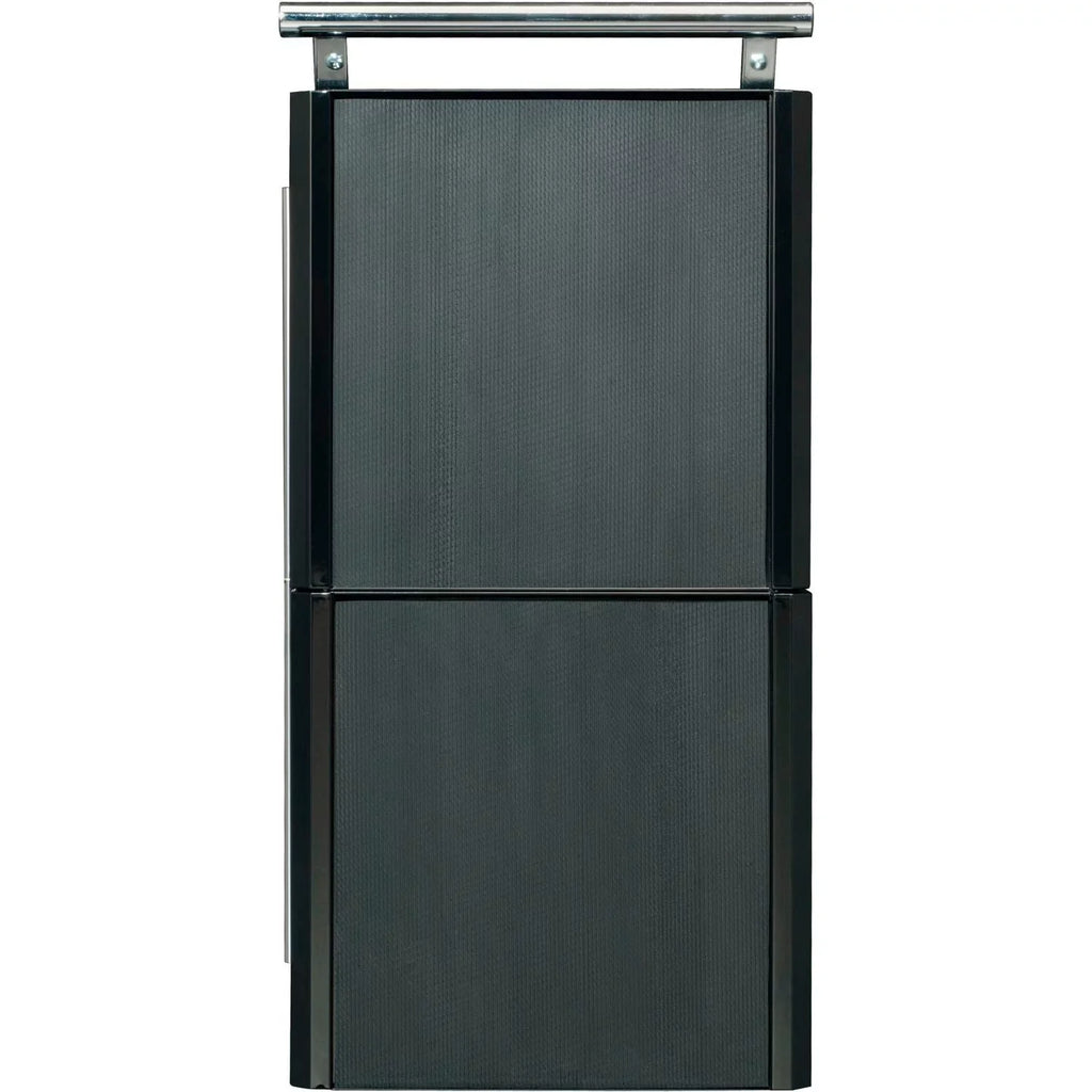 Global Industrial 27" 2-Drawer Tool Cart W/ Sliding Top, Black