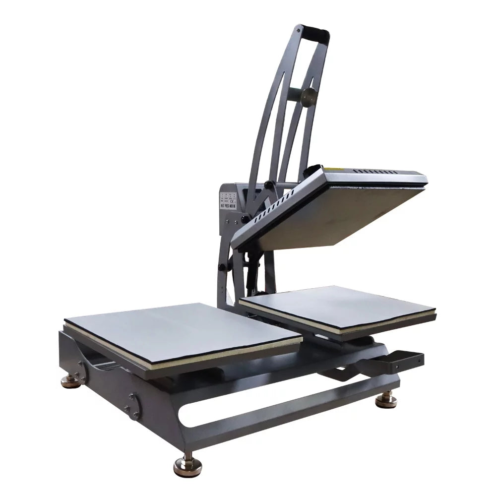15x15in Flat Heat Press Machine Double Station Magnetic Heat Sublimation Transfer Cloth Bag Printing