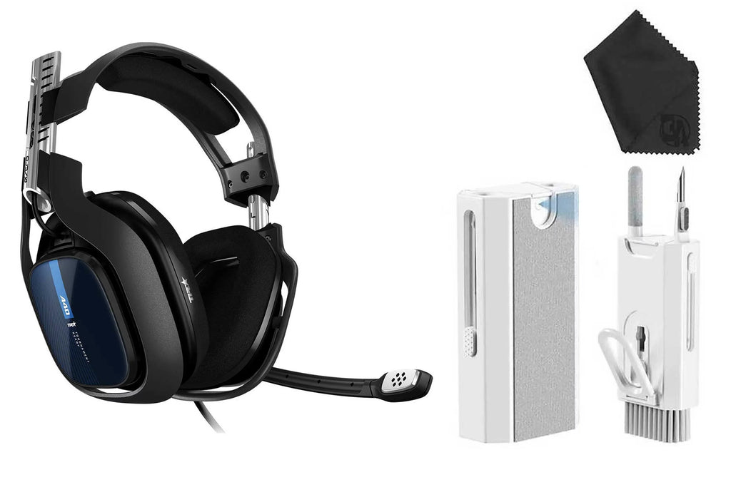 Gaming A40  Wired Headset with Astro Audio V2 for PlayStation 5, PlayStation 4, , Mac Like New Black Blue