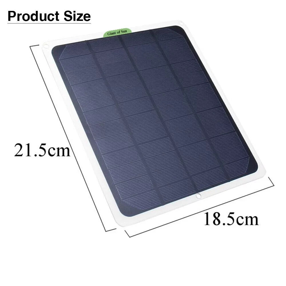 22W 12V Portable Solar Battery Charger & Maintainer - Solar Panel-Built - in Intelligent Charge Controller-Solar Powered Charger for Automobile Car , etc…