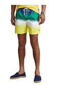 Ralph Lauren Men's Traveler Classic Swim Trunk Yellow Size -Large