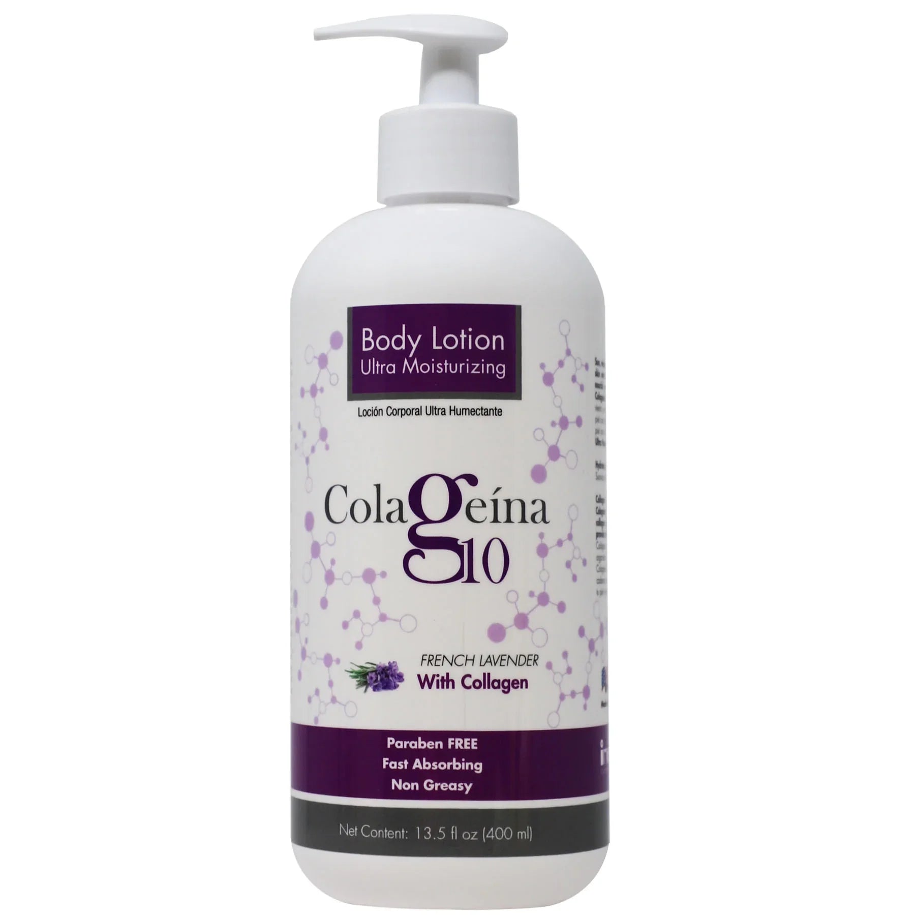 Colageina 10 Daily Ultra Moisturizing Body Lotion, Firming and Toning, All Skin Types,12 fl oz