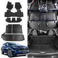 Fit 2020-2024 Toyota Highlander Floor Mats Trunk Mat Cargo Liner 2023 7 Seats Highlander Accessories