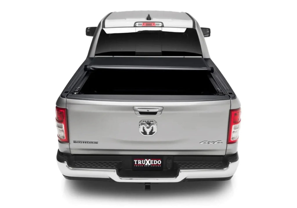 TruXedo Pro X15 Soft Roll Up Truck Bed Tonneau Cover | 1484901 | Compatible with 2019 - 2023 Dodge Ram 1500 w/RamBox, w/ or w/out Multi-Function (Split) Tailgate 5' 7" Bed (67.4")