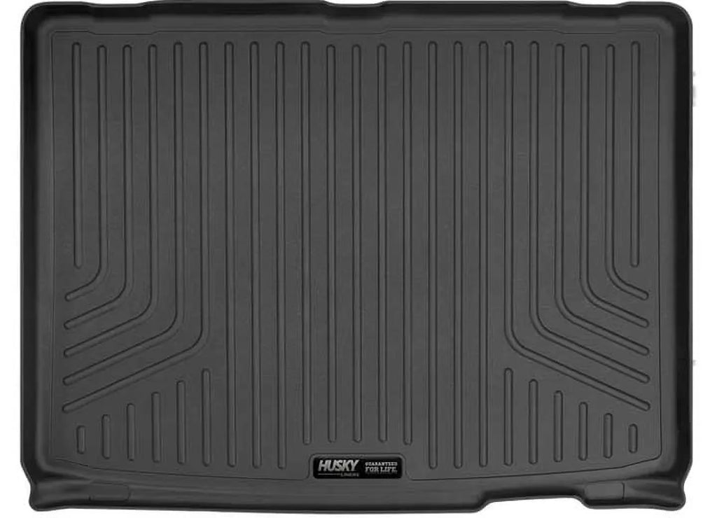 Husky by RealTruck Weatherbeater Series Cargo Liner Black Compatible with 07-12 Chevrolet Tahoe/07-12  Yukon; w/ or w/o 3rd row Seat
