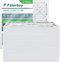 Filterbuy 12x12x4  13 Pleated   Furnace Air Filters (6-Pack)