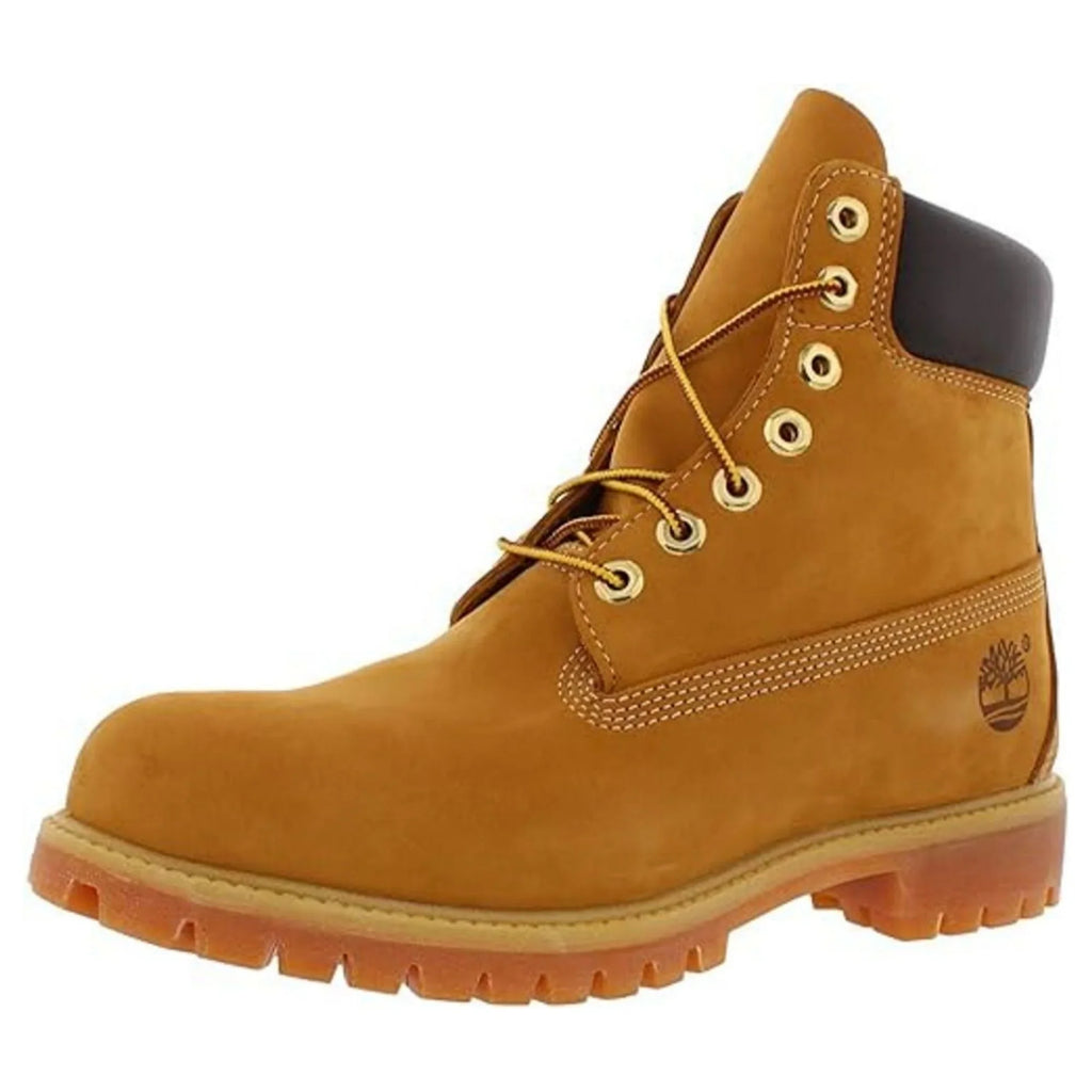 Timberland Men's 6-Inch Premium Waterproof Boot , Wheat Nubuck