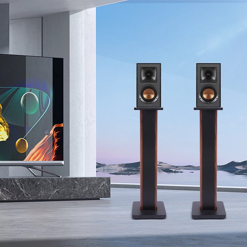 2x28" Studio Speaker Holder Monitor Stands Home Theater Multimedia Speaker Stand