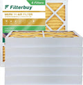 Filterbuy 12x12x4  11 Pleated   Furnace Air Filters (6-Pack)