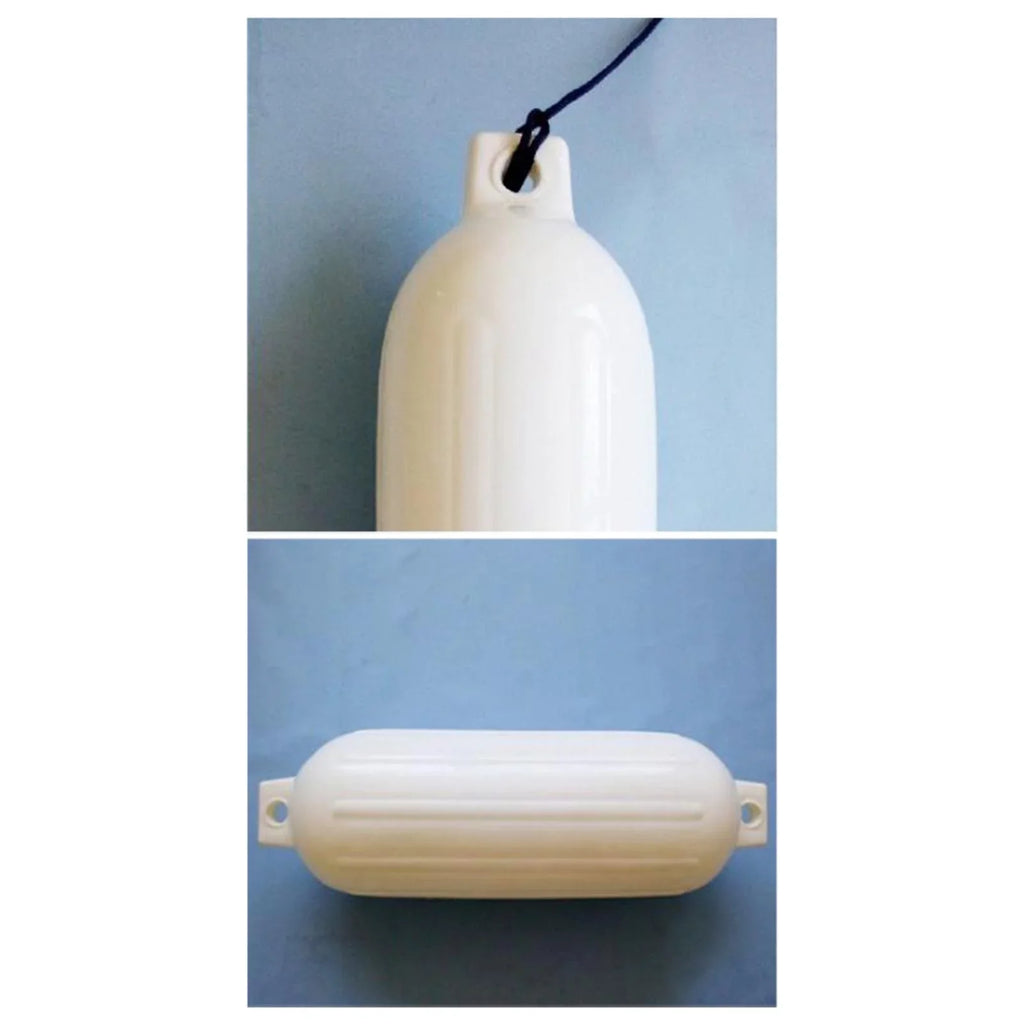 Boat Ribbed Inflatable Boat Bumpers for Bass Boats Fishing Boats White