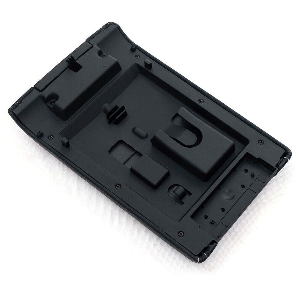 Teledu Center Console Arm Rest Lid Cover Fit For F150 2009-2014 Ford F-150 Black New