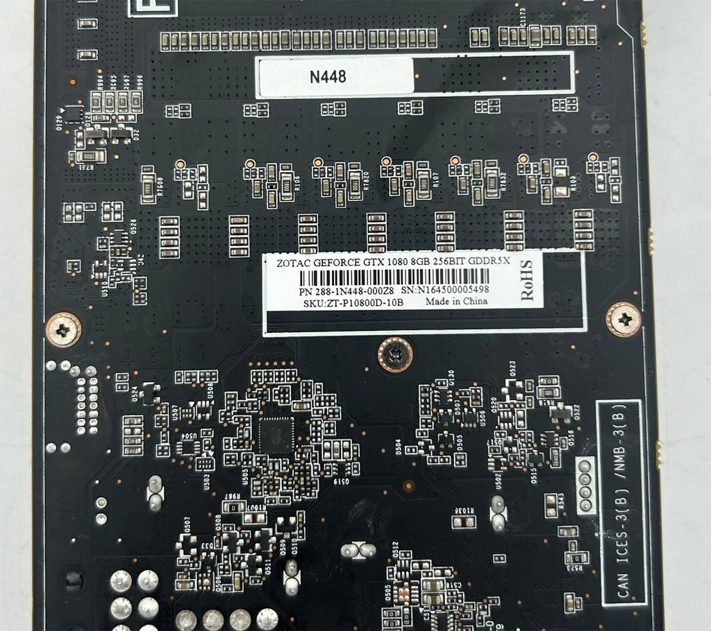 Pre-Owned -  -P10800D-10B  GeForce  1080 8GB GDDR5X PCIE3.0 (Good)