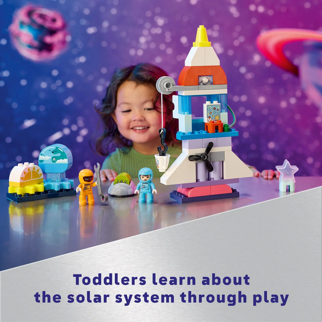 3 in 1 Space Shuttle Adventure Rocket Ship Building Set, Kids Educational Space Discovery Toy for 3-Year-Olds and Up, Develops Preschool Kids’ Learning and Fine Motor Skills, 10422