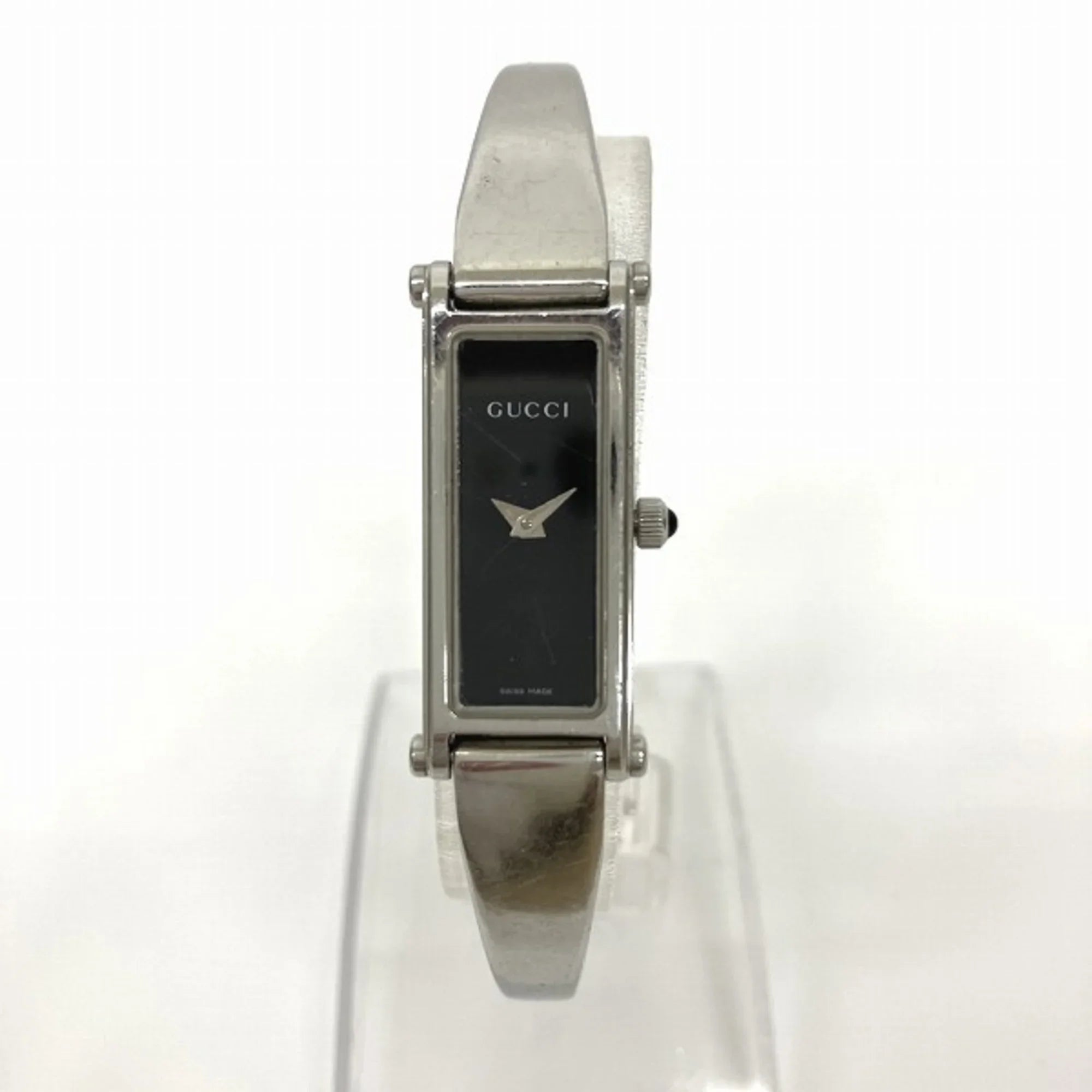 Pre-Owned  1500L Black Quartz Watch Ladies (Good)
