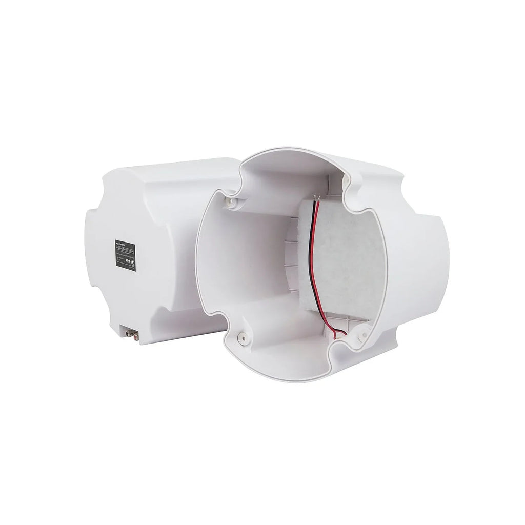 Monoprice  Back Enclosure (Pair) For  4104 8in Ceiling Speaker, Includes 4 Speaker Mounting Screws