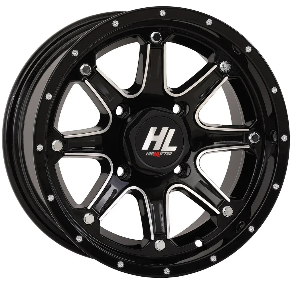 High Lifter HL4 14" Wheels Machined 26" Reptile Tires Kawasaki Teryx Mule