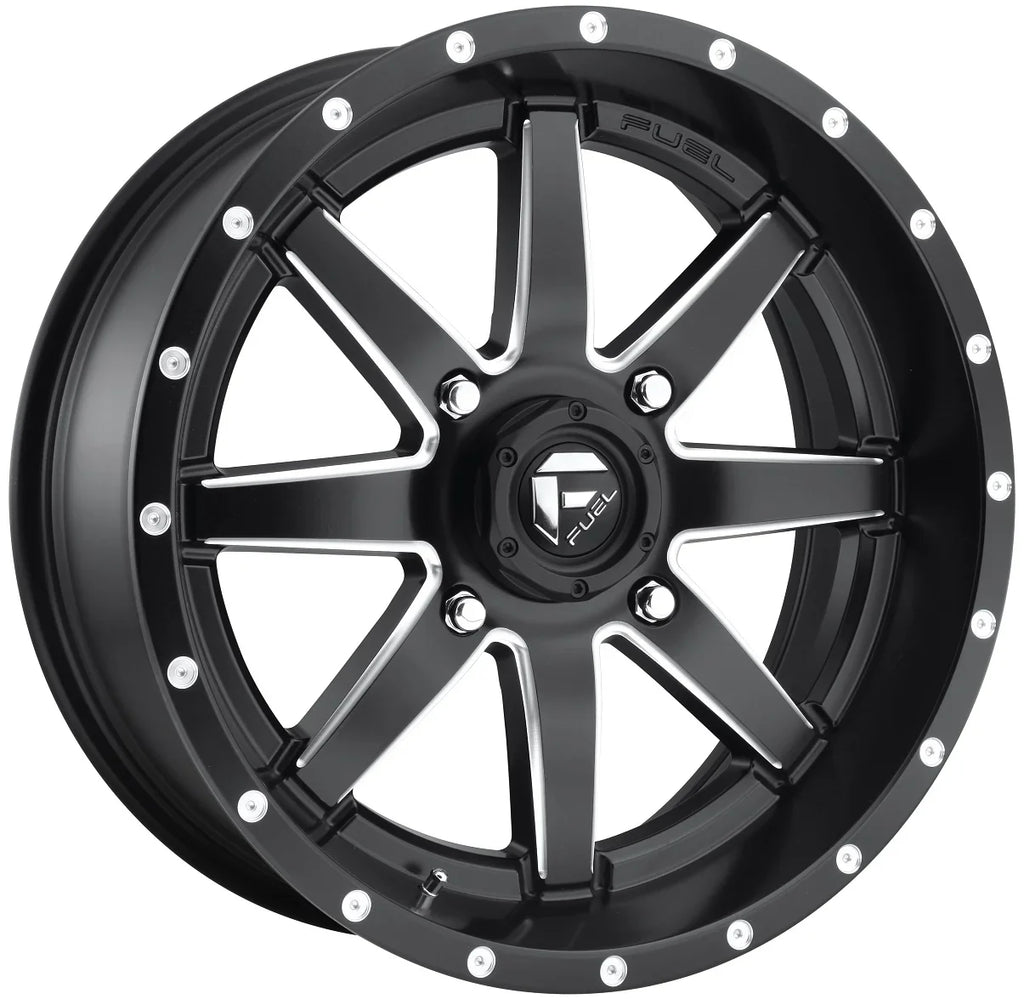 Fuel Maverick Black 16" Wheels 33" Crawler  Tires Kawasaki Teryx Mule